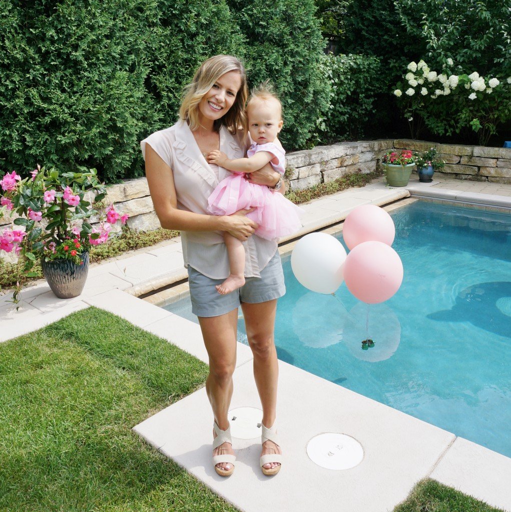 1st birthday party, baby girl
