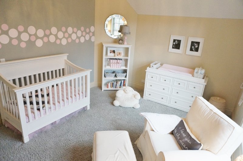 Baby girl nursery