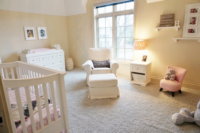 Baby girl nursery