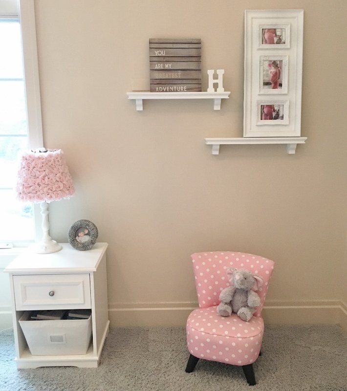 Baby girl nursery