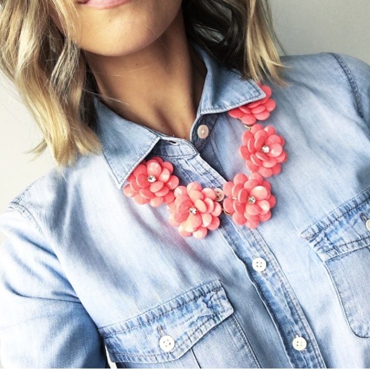 Instagram round-up: shirt and necklace