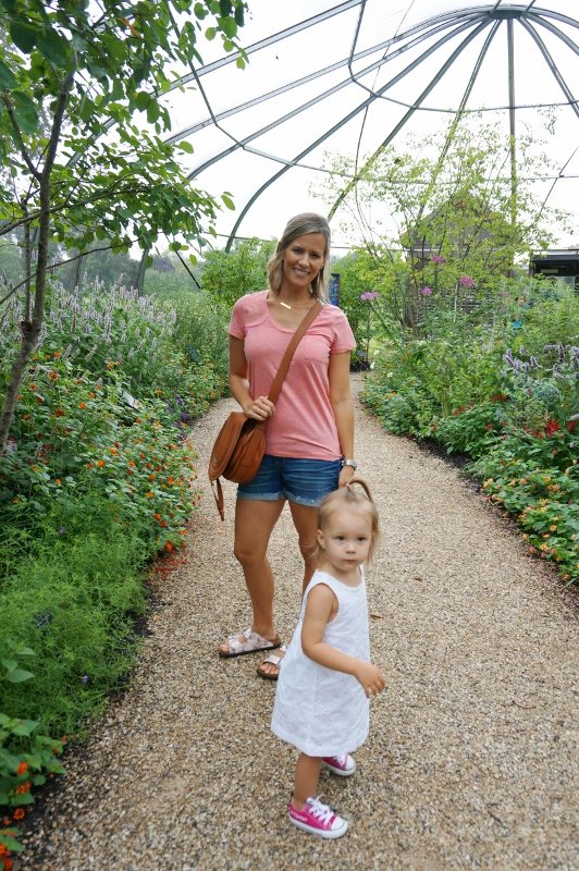 Second birthday, botanic gardens