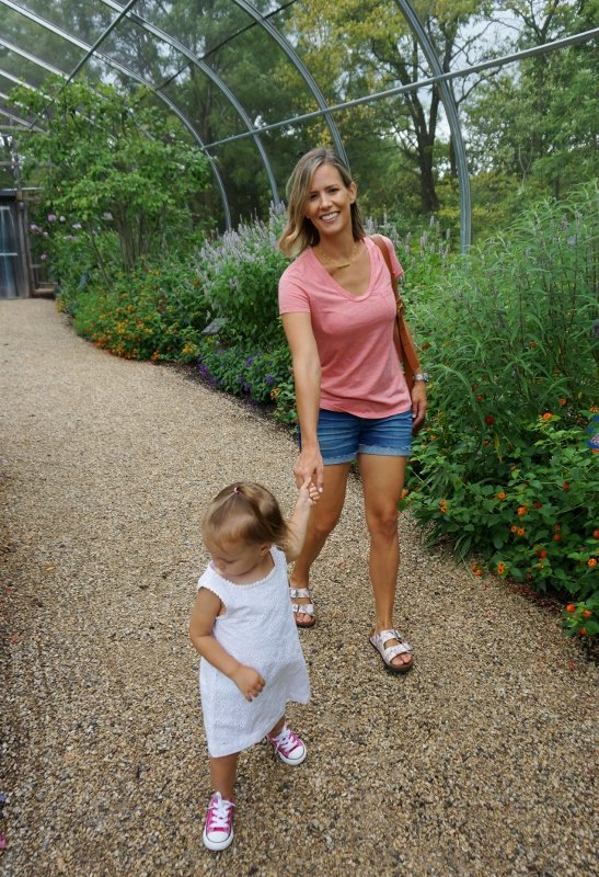 Second birthday, botanic gardens