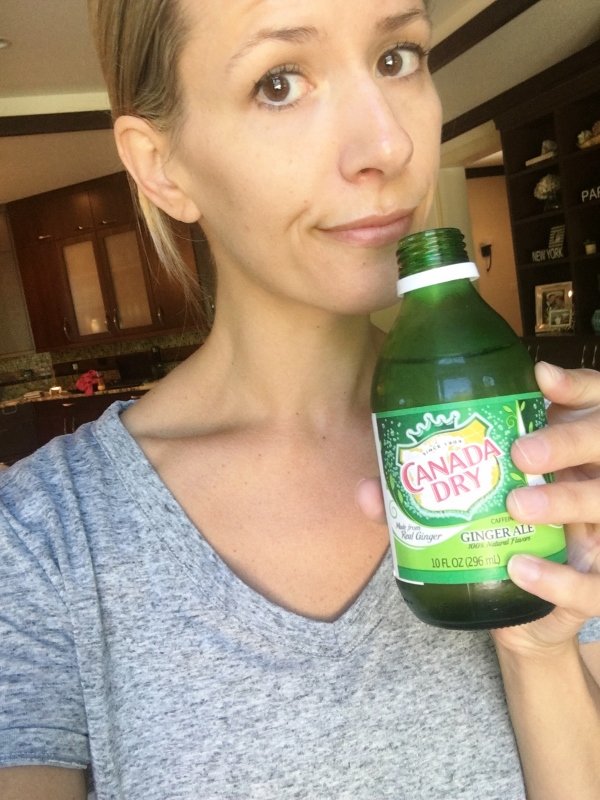 First trimester, ginger ale