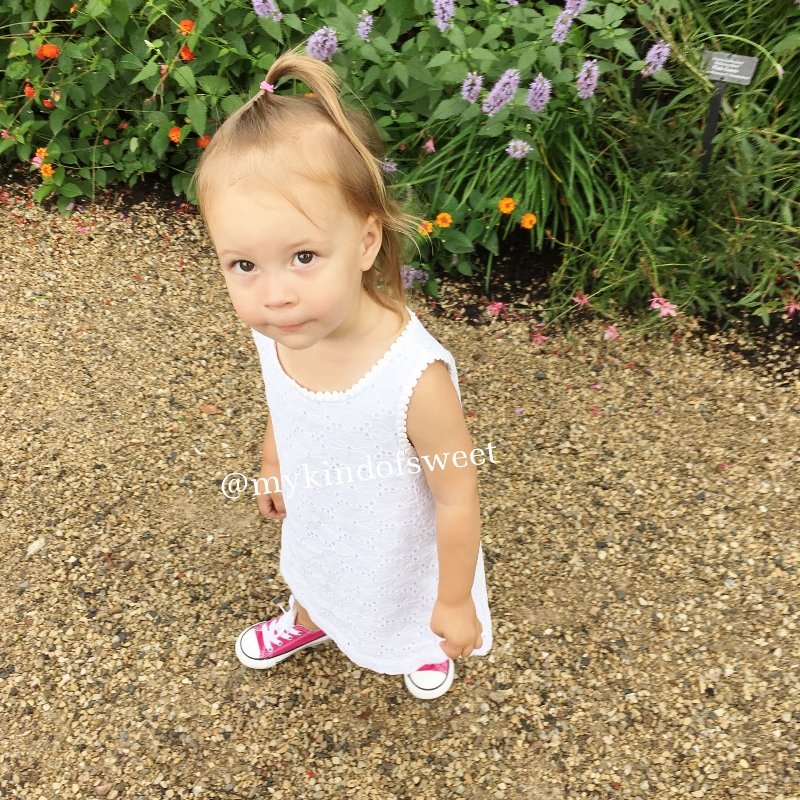 Second birthday, botanic gardens