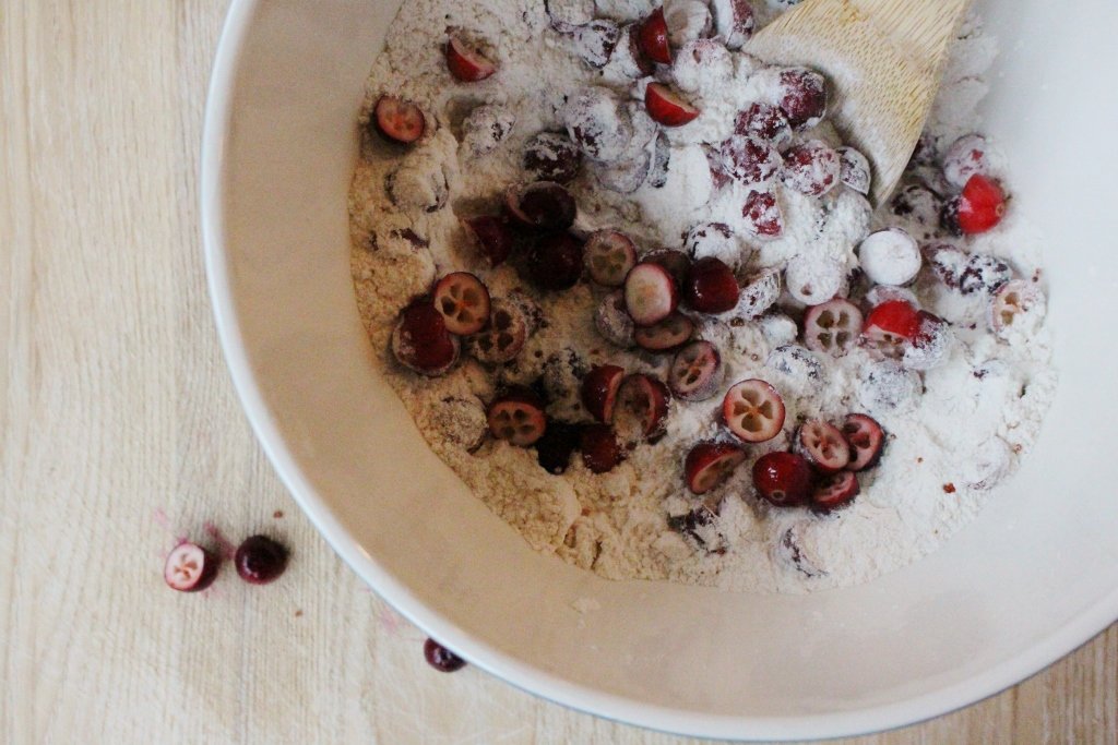 Cranberry orange bread