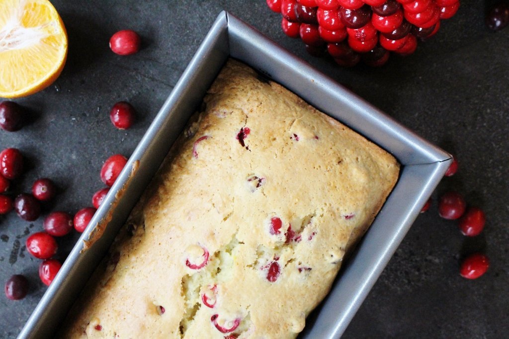 Cranberry orange bread