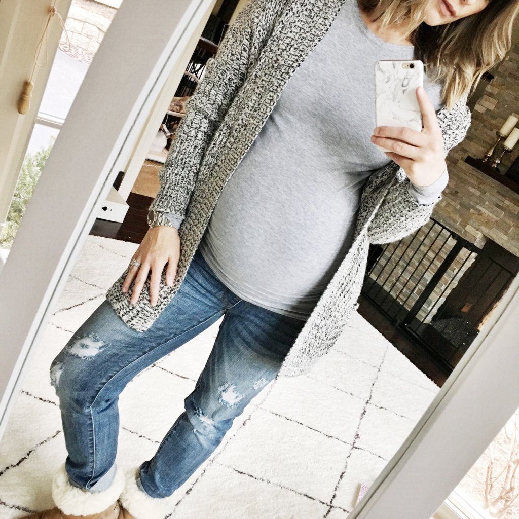 Third trimester, maternity tee