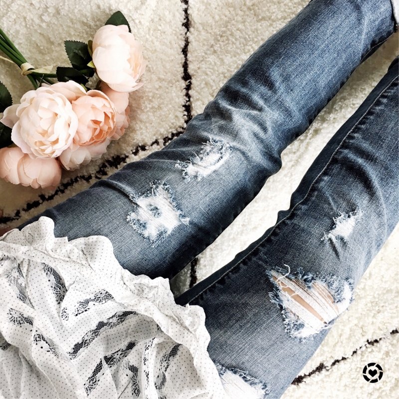Instagram round up: maternity denim