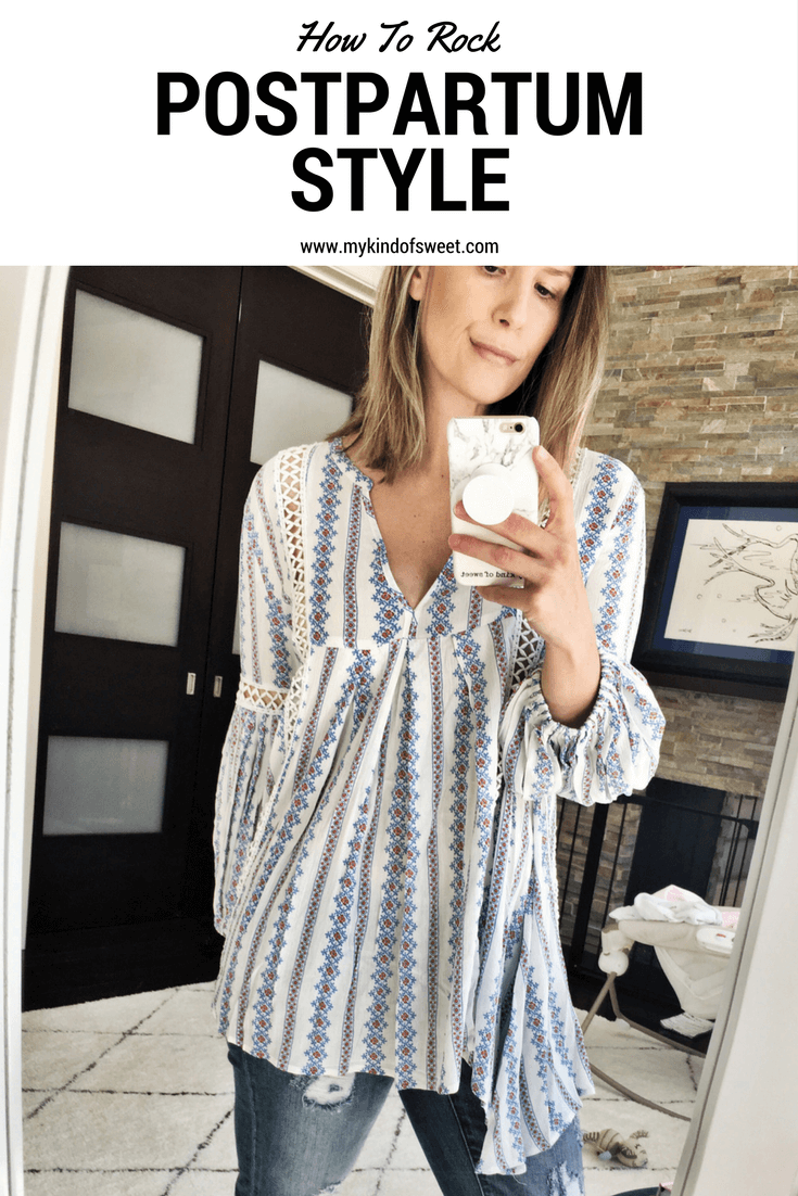 How to rock postpartum style blog post