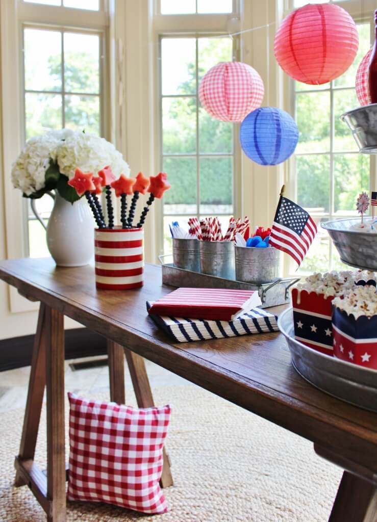 4th of July party decor, Roomplace 