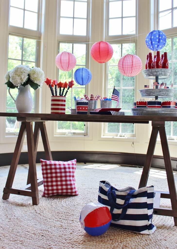 4th of July party decor, Roomplace 