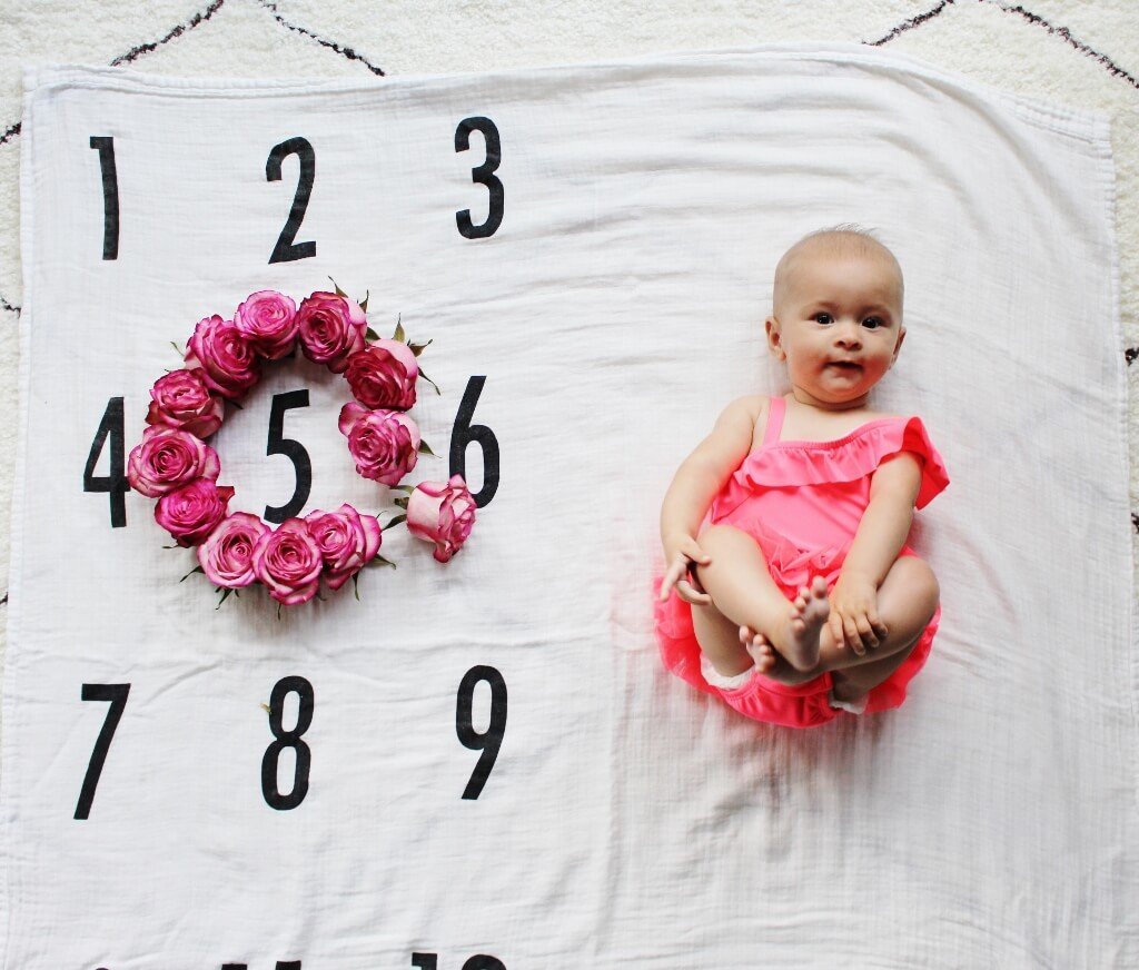 Baby girl, 5 month update