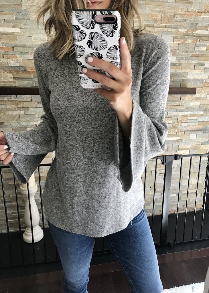 Nordstrom Anniversary Sale, sweater and denim