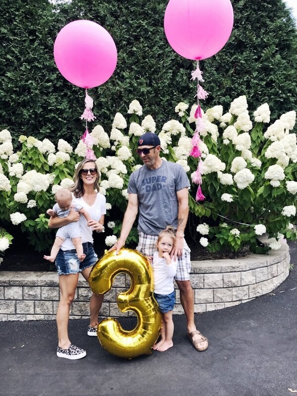 My baby turned 3 years old