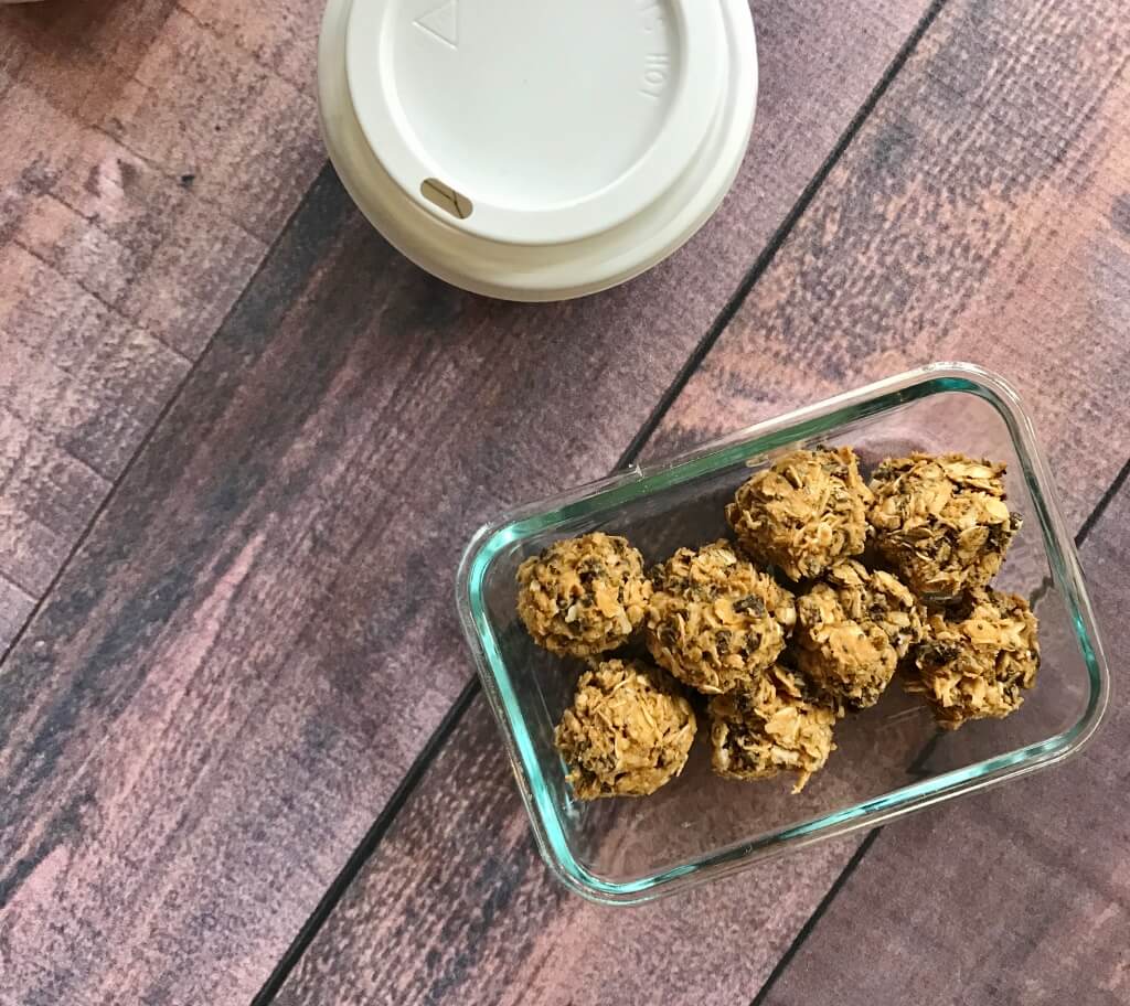no bake chocolate chip energy balls