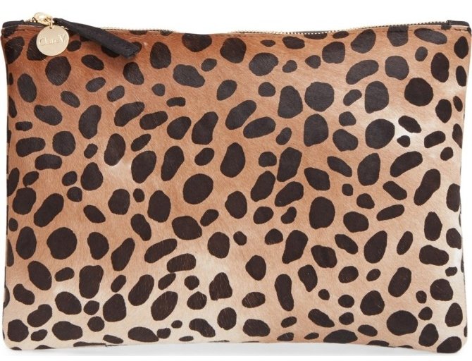 Fall style dupes, leopard clutch