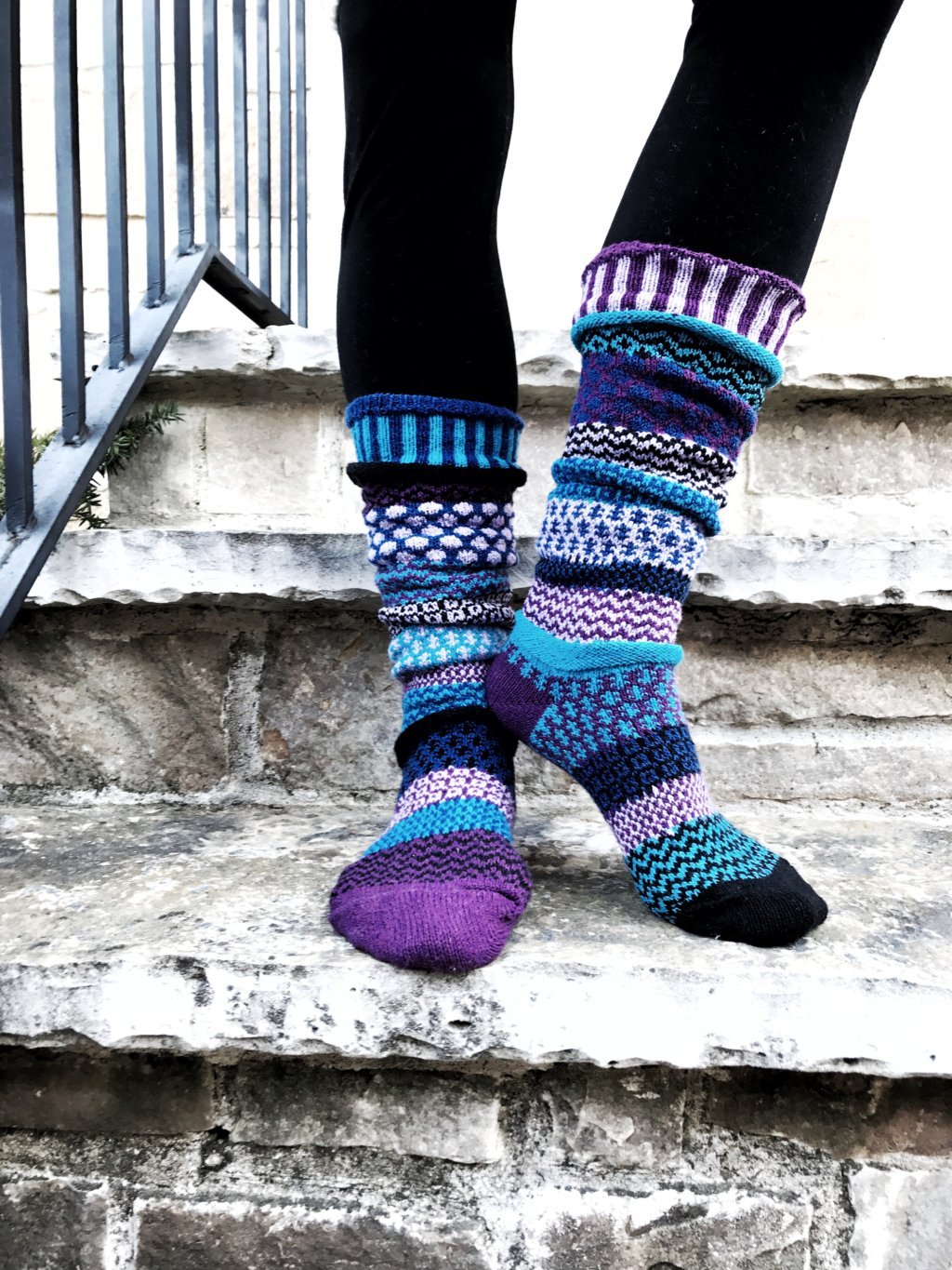 Holiday traditions, mismatched socks at the Christmas tree farm