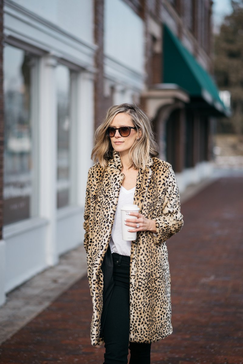 Leopard coat