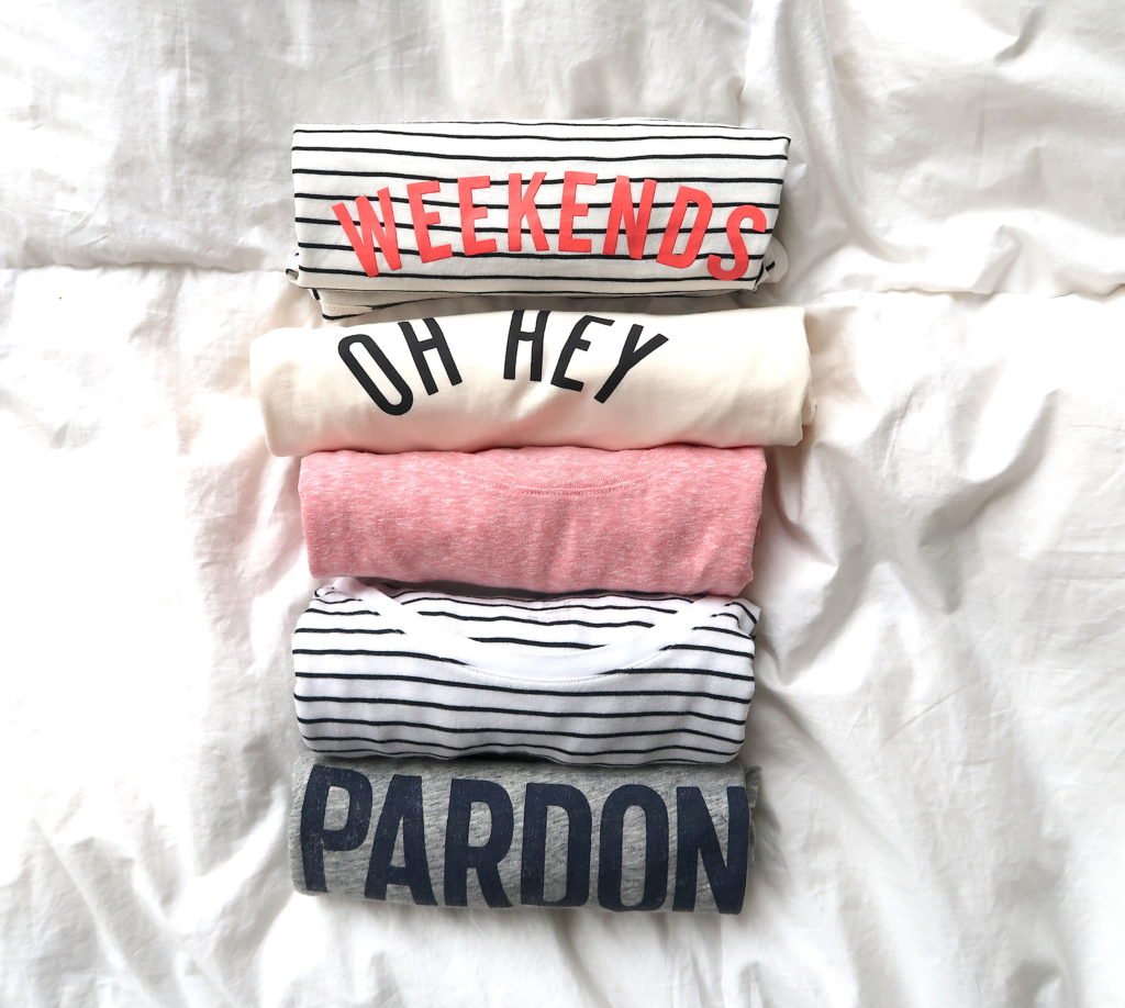 What's In My Suitcase: Beach Vacation, tees