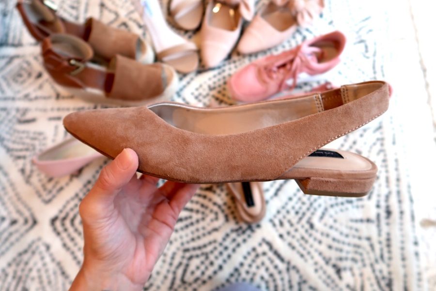 Steven flat slingbacks
