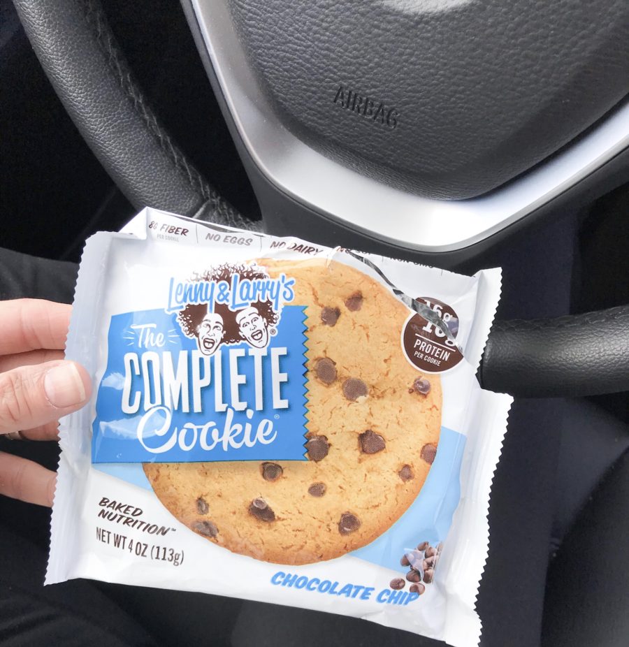 3 day food diary--Lenny and Larry's protein cookie
