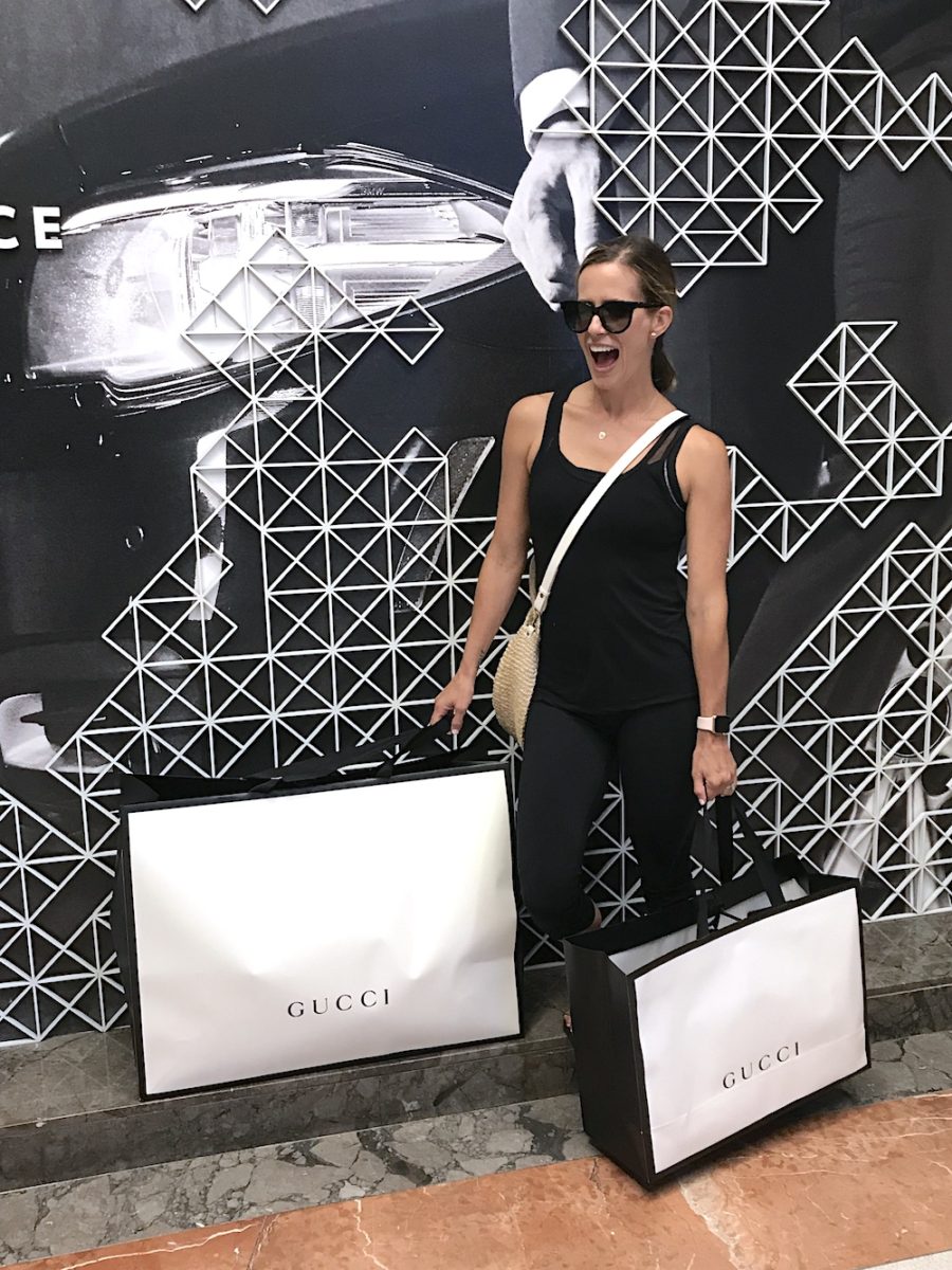 A weekend in Chicago, what I wore: Gucci store