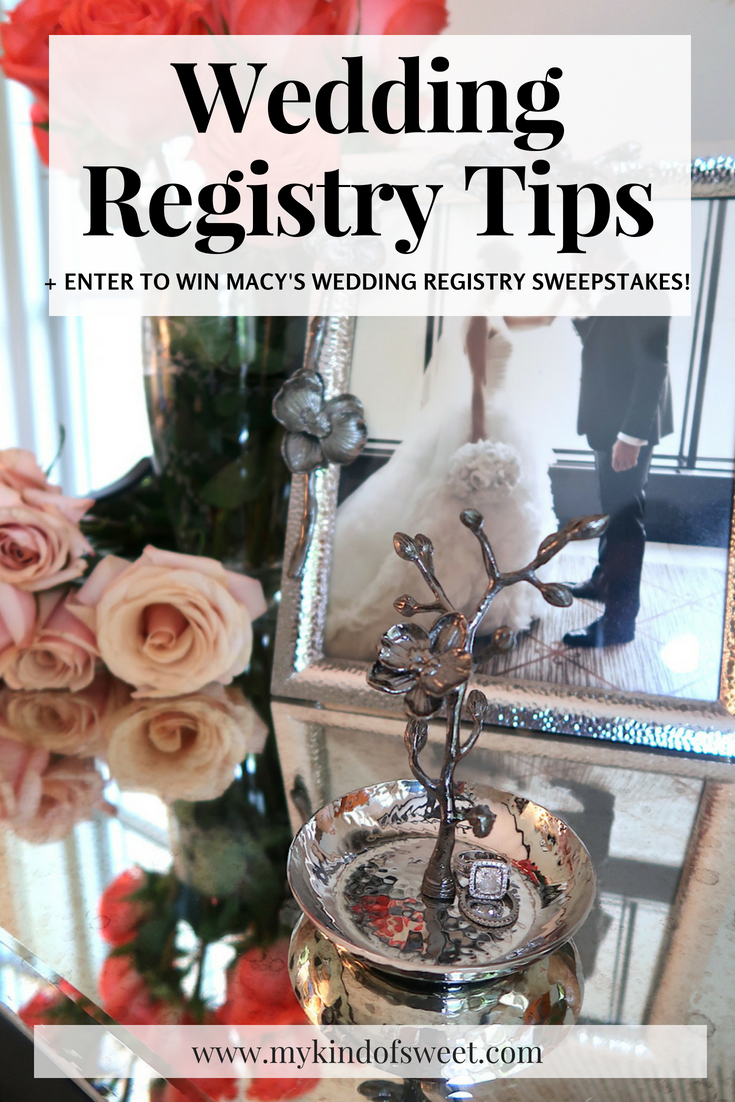 Wedding registry tips