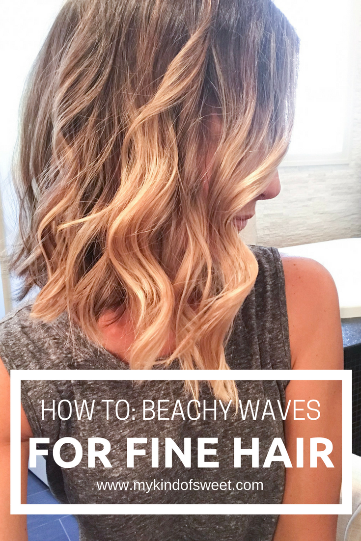 July's Top Fives: how to beachy waves for fine hair