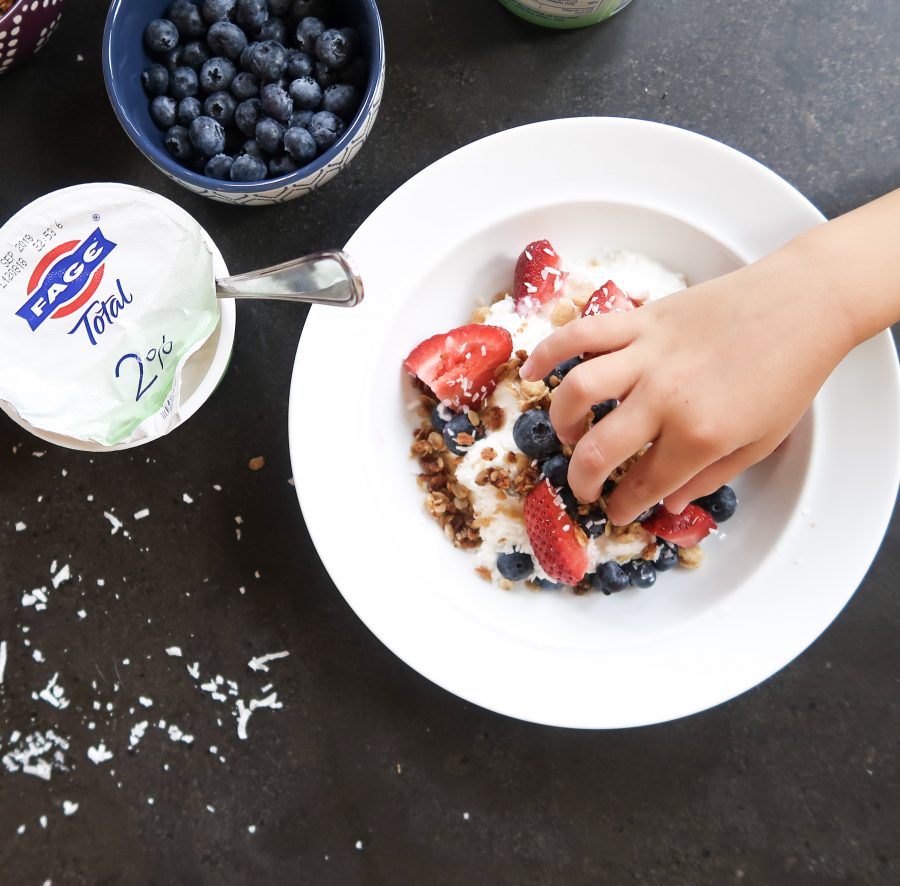 Healthy and fun snack: DIY yogurt bar