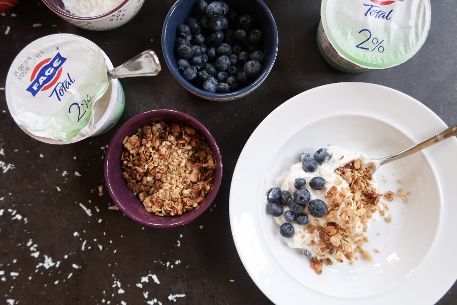 Healthy and fun snack: DIY yogurt bar