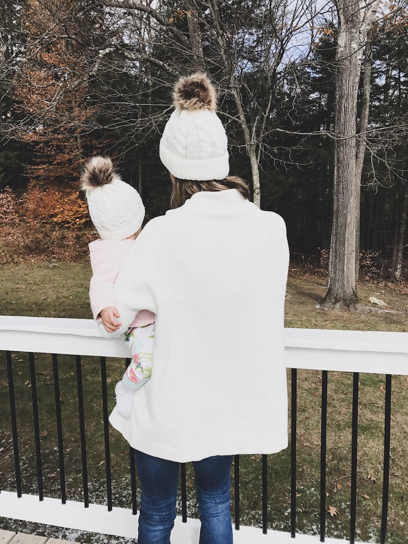 mama + baby matching beanies
