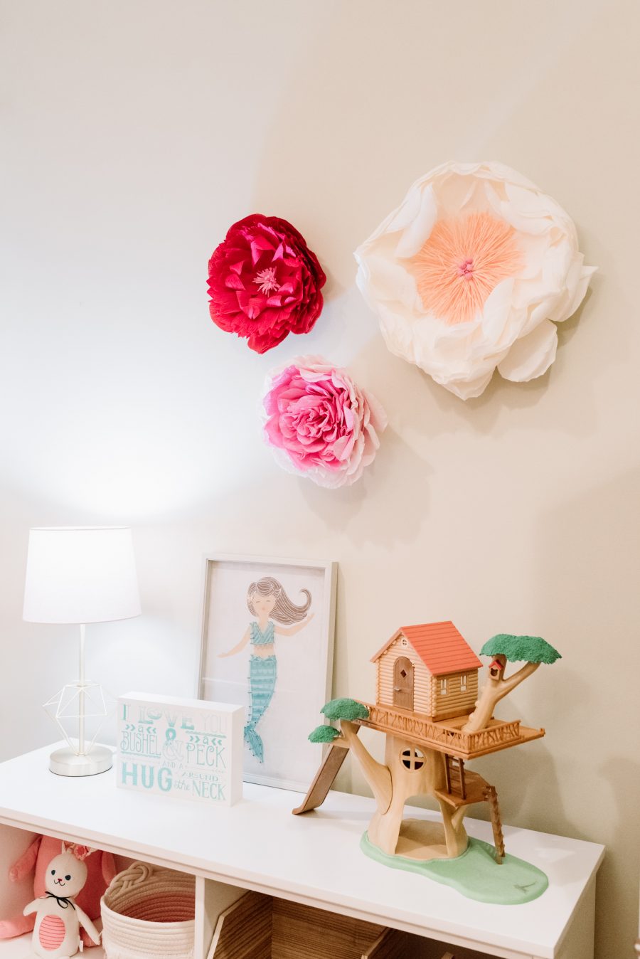 Playroom reveal, wall decor