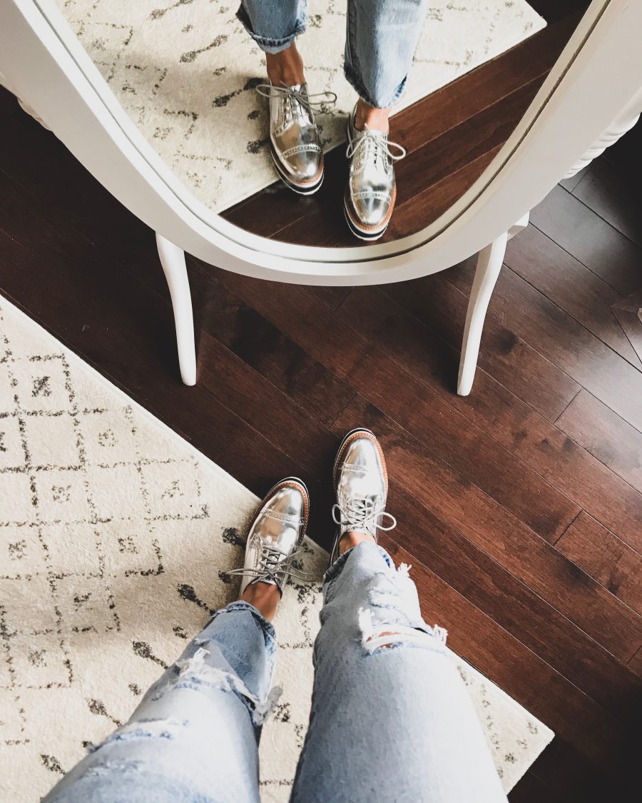 Flatforms and denim