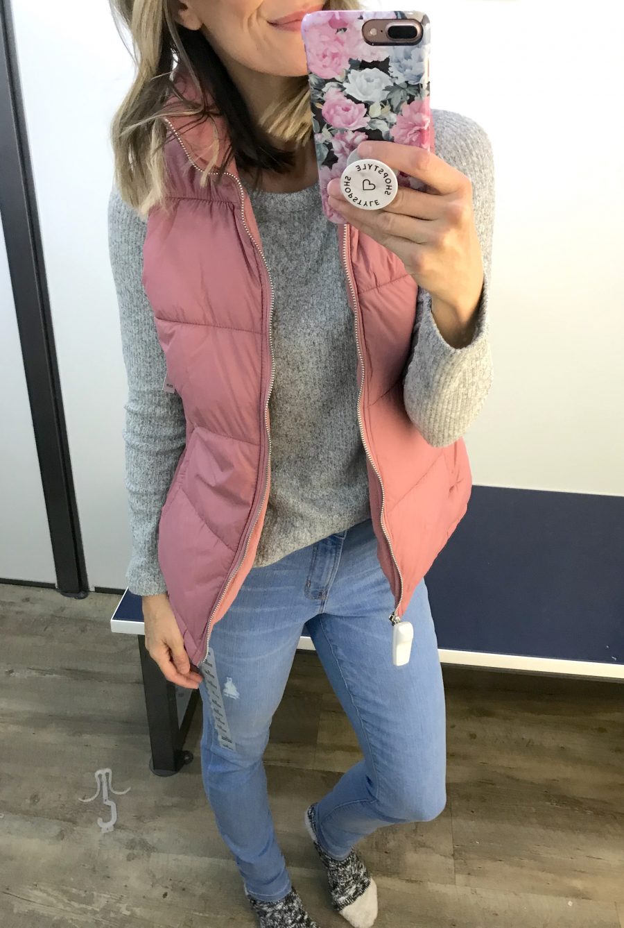 Old Navy winter try on haul, puffer vest