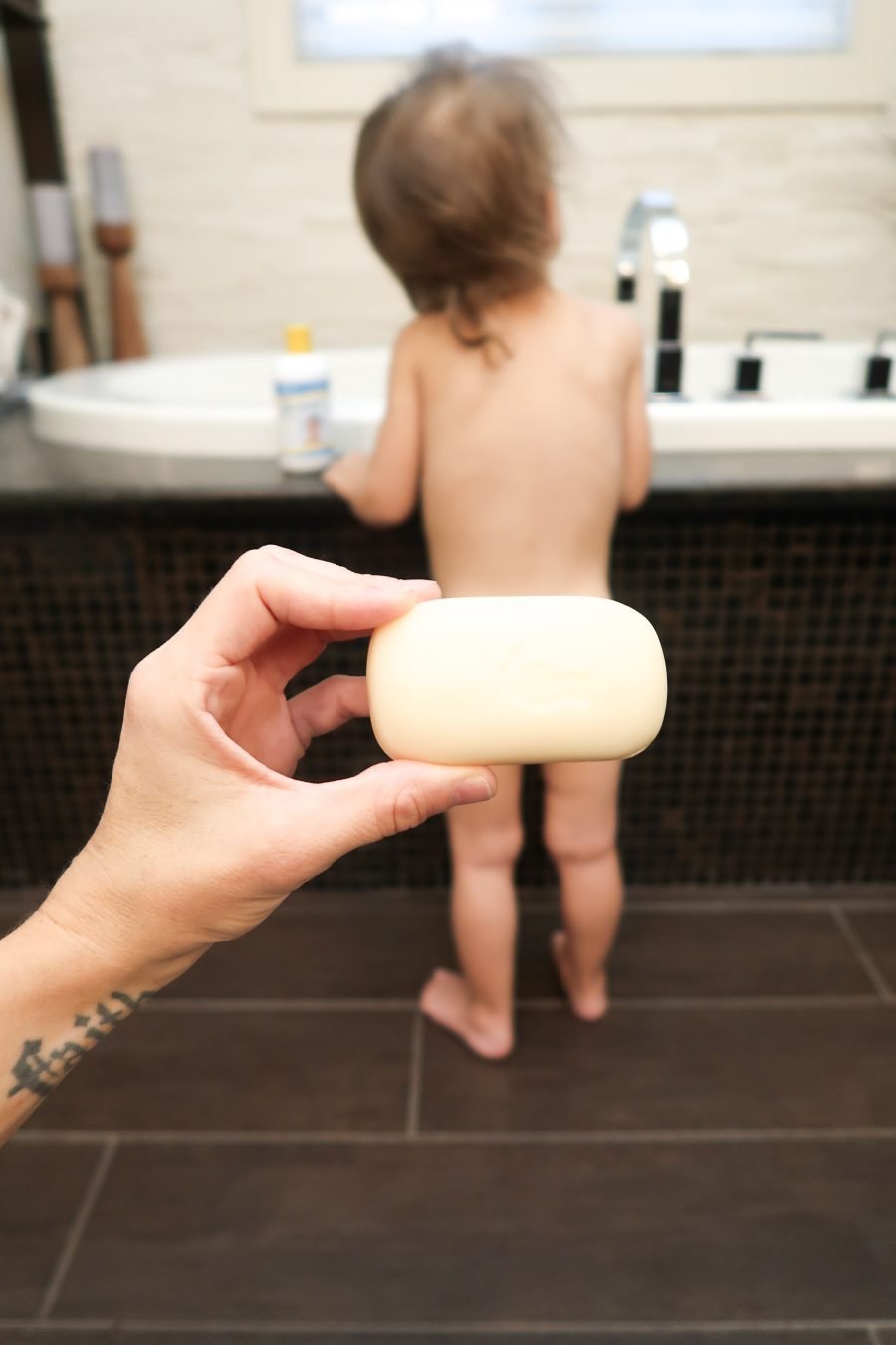 Toddler Bath Time