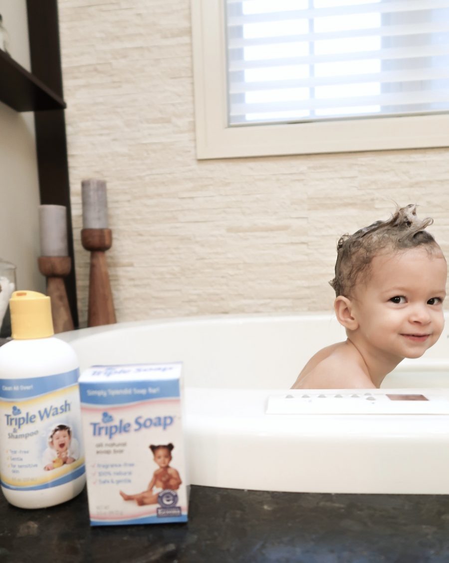 Toddler Bath Time