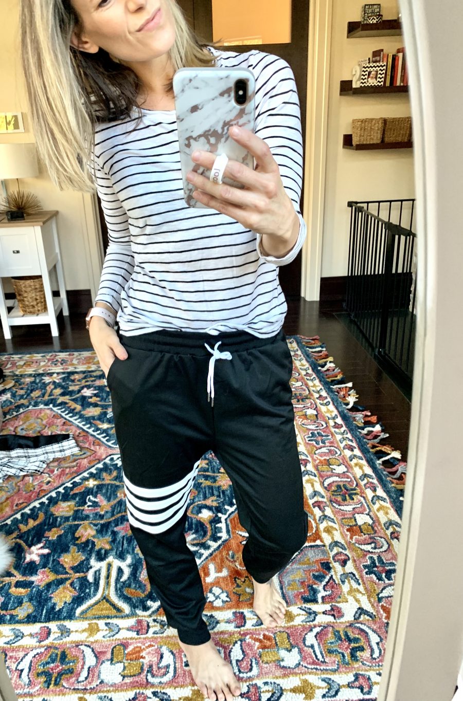 Shein track pants