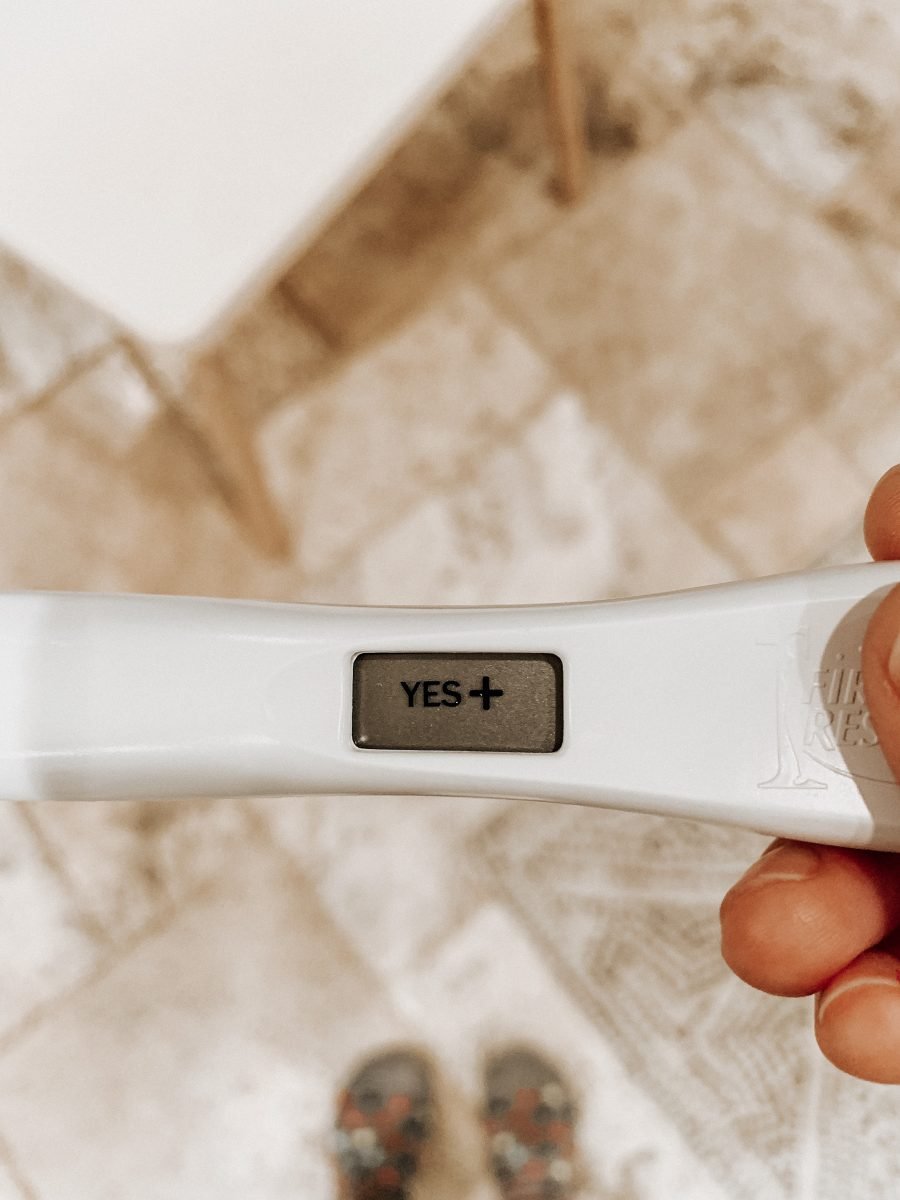 Positive pregnancy test