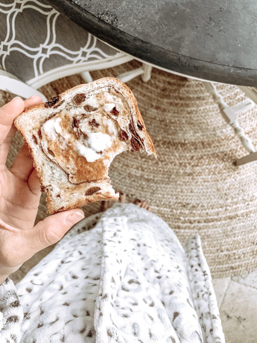 Pregnancy cravings, toast