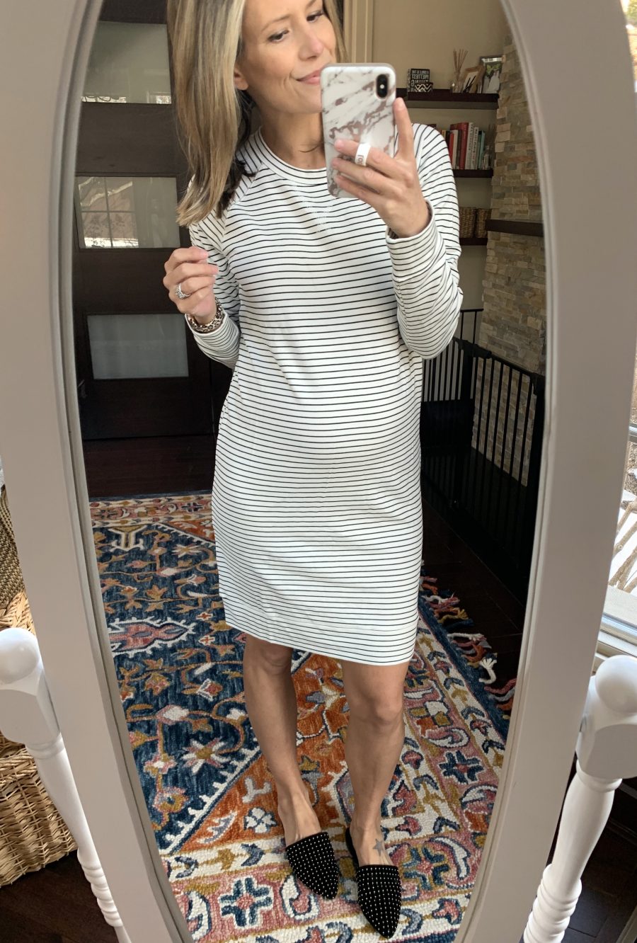 Amazon fashion, sweatshirt dress