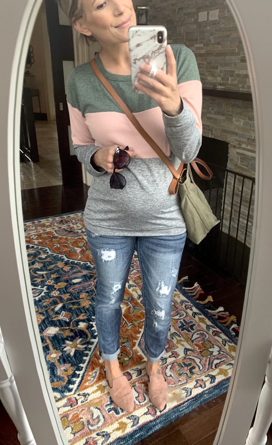September top fives: Amazon sellers, color block tunic top