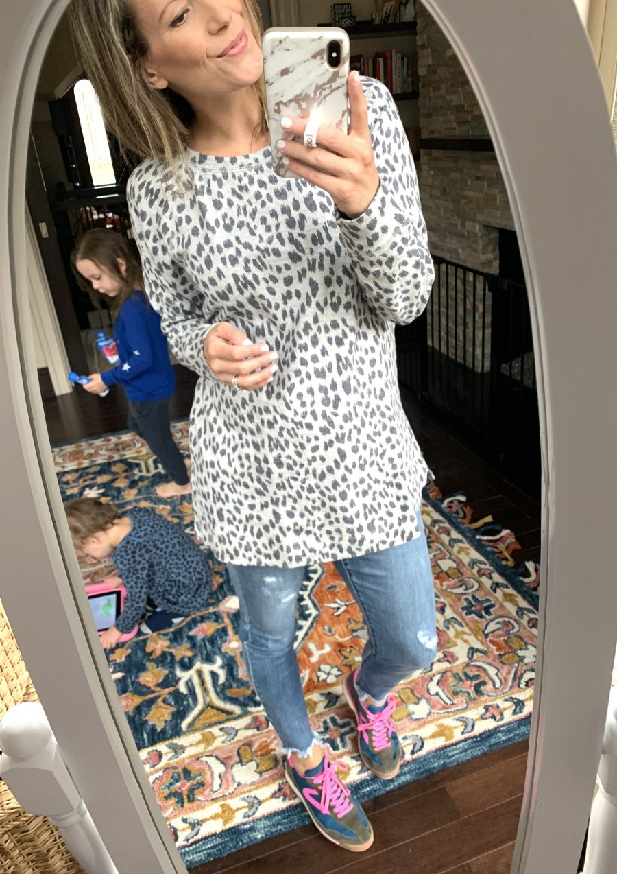What's new in my closet, tee and denim