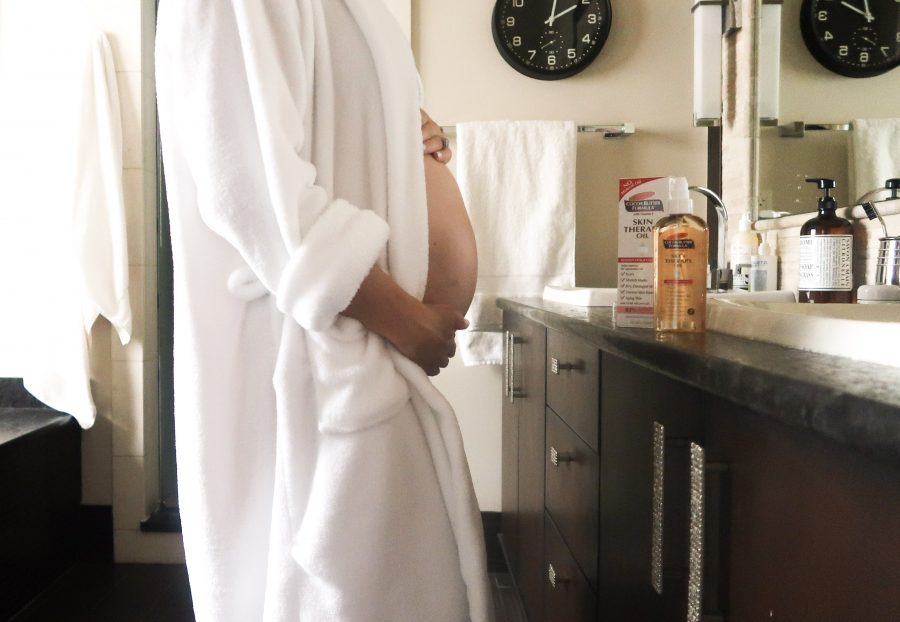 Palmer's Cocoa butter formula, reducing stretch marks during pregnancy