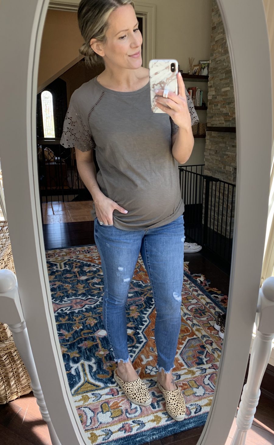 #ootd round up, tee and denim