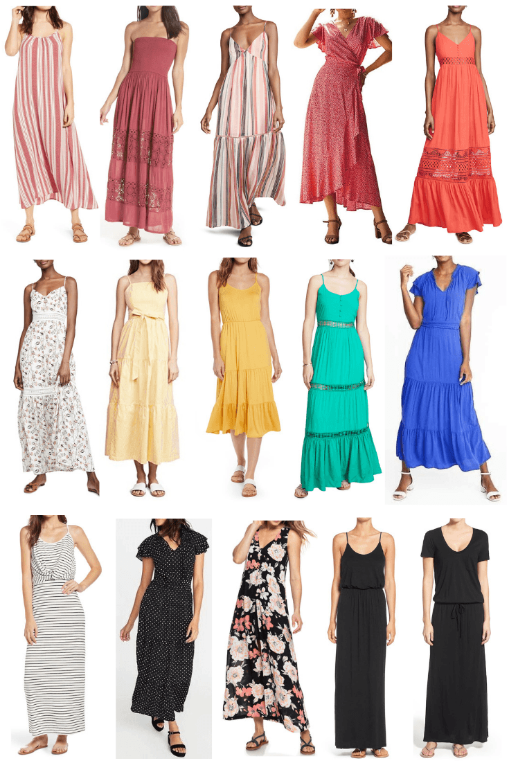 Maxi dresses less than $100