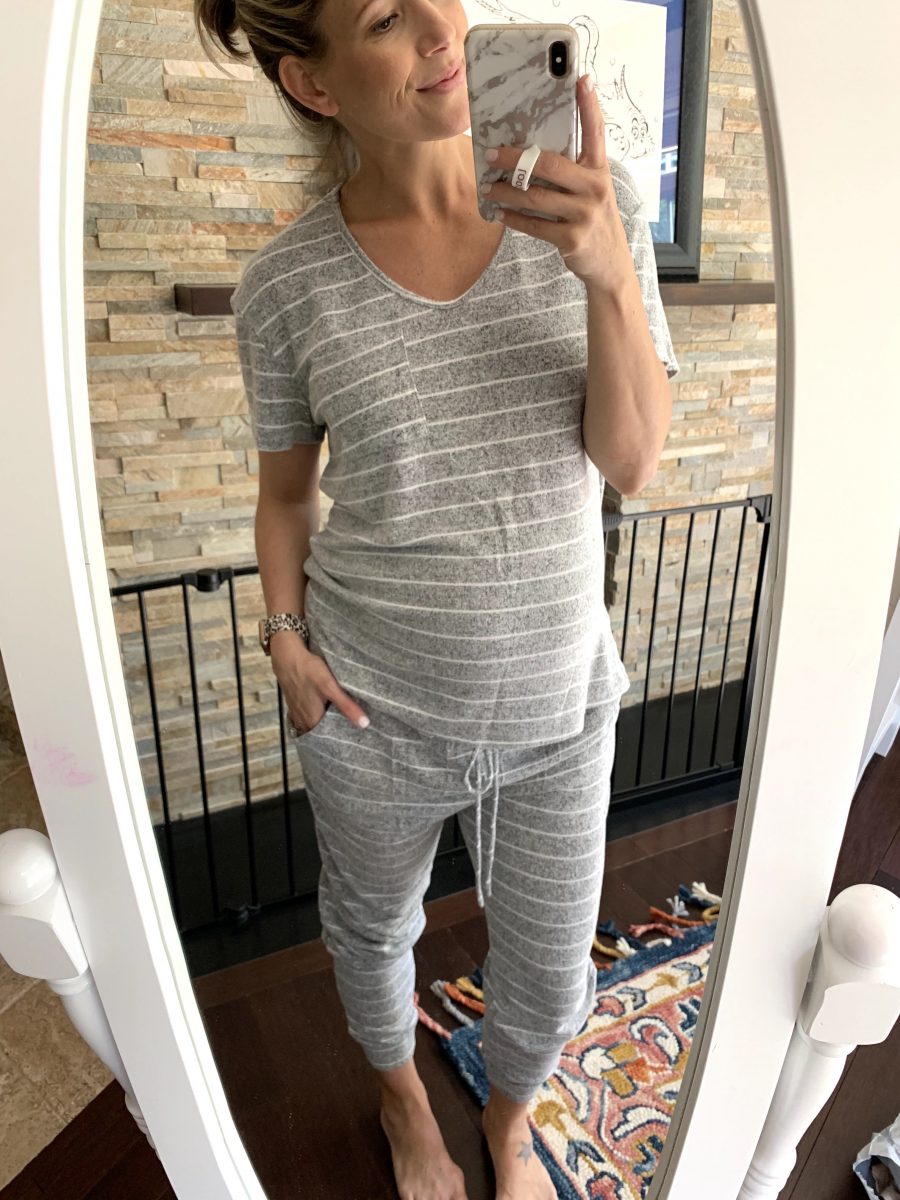 maternity pajama set