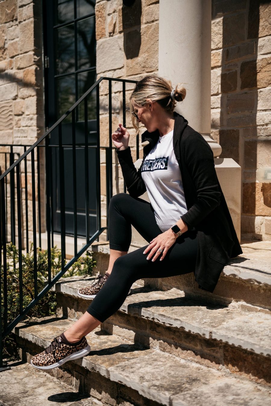 Working Out During Pregnancy + My Leopard Sneakers