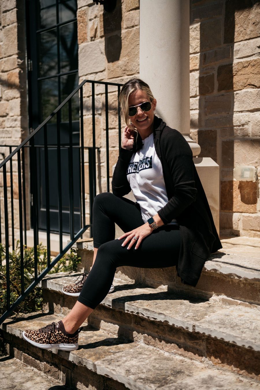 Working Out During Pregnancy + My Leopard Sneakers
