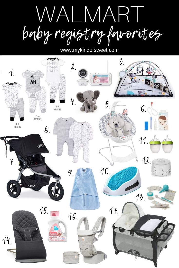 Walmart Baby Registry Favorites